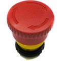 Springer Controls Co T.E.R., PRSL1881PI 40mm Latched Mushroom Pushbutton E-Stop, Use w/ MIKE & VICTOR Pendants PRSL1881PI